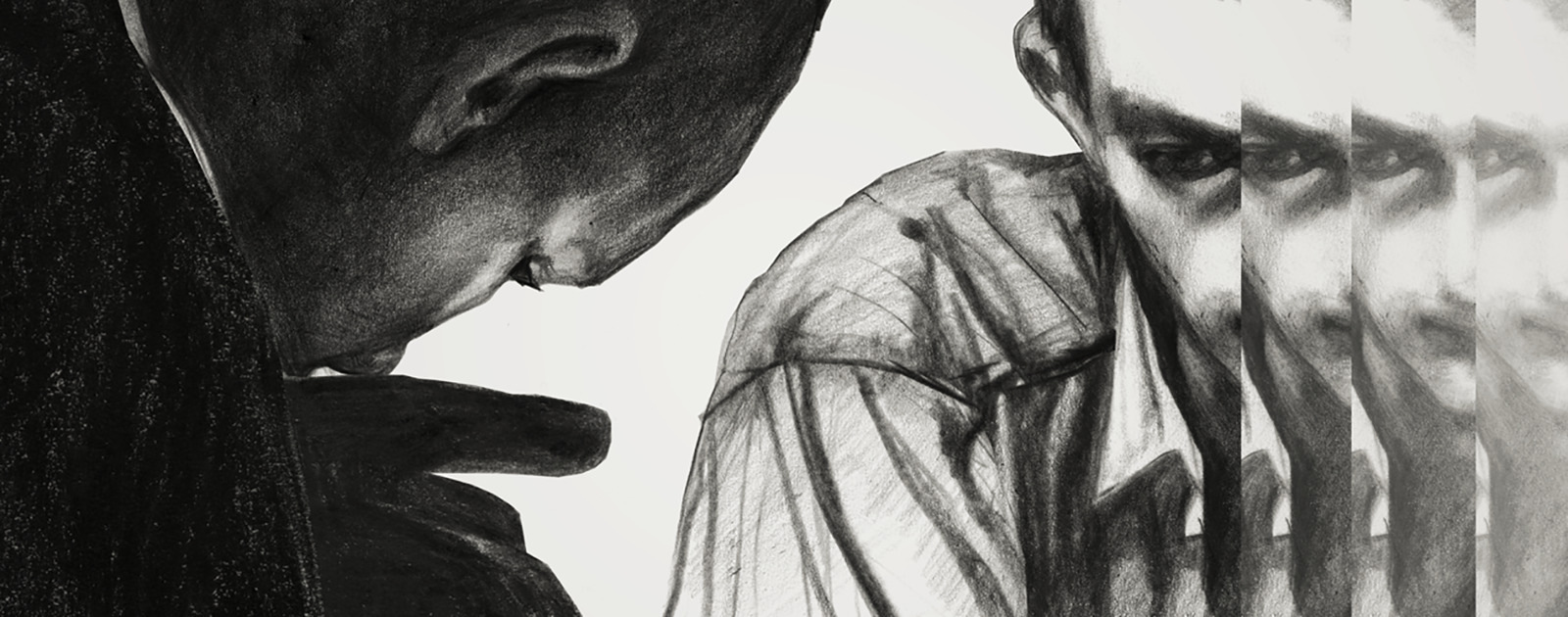 The Spring To Come credit Richard Short Sketch of Two Men